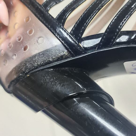 Chanel 2009 Interlocking CC Logo Sandals Sz.38.5 - Picture 7 of 8